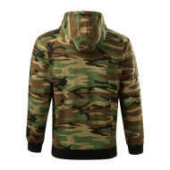 Sweatshirt homme Camo Zipper C19 - camouflage brown