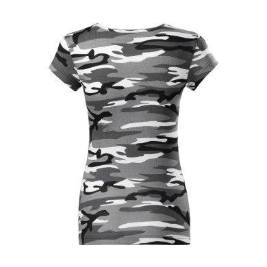 Tee-shirt femme Camo Pure C22 - camouflage gray
