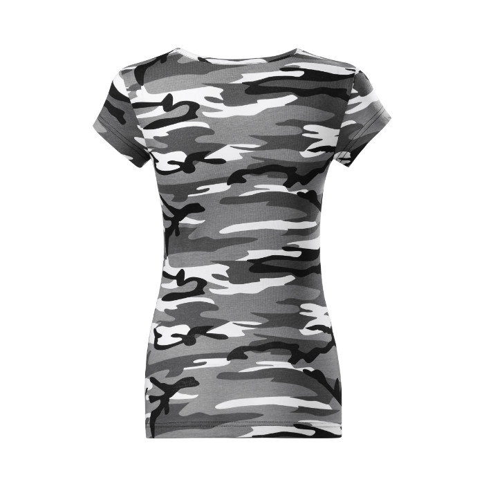 Tee-shirt femme Camo Pure C22 - camouflage gray