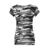 Tee-shirt femme Camo Pure C22 - camouflage gray