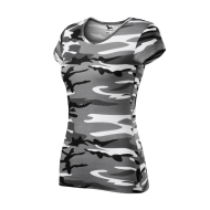 Tee-shirt femme Camo Pure C22 - camouflage gray