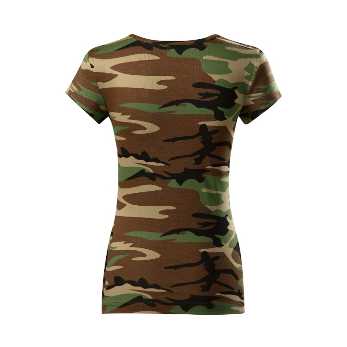 Tee-shirt femme Camo Pure C22 - camouflage brown