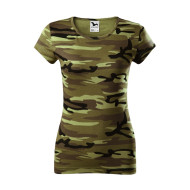 Tee-shirt femme Camo Pure C22 - camouflage green