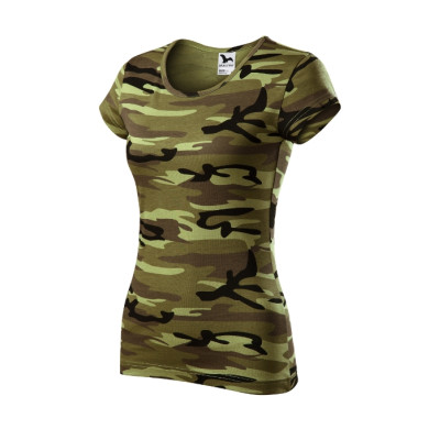 Tee-shirt femme Camo Pure C22 - camouflage green