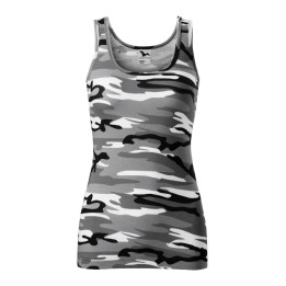 Top femme Camo Triumph C36 - camouflage gray