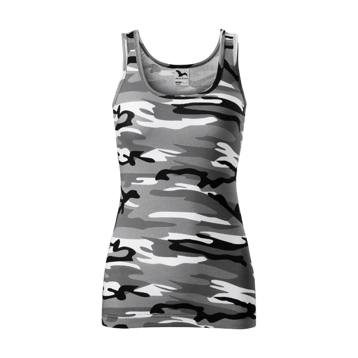 Top femme Camo Triumph C36 - camouflage gray