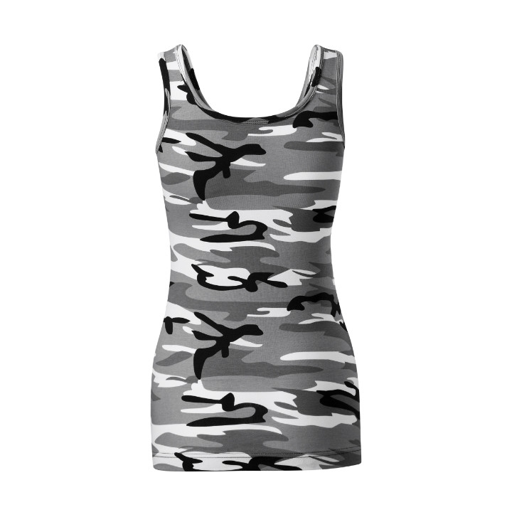 Top femme Camo Triumph C36 - camouflage gray