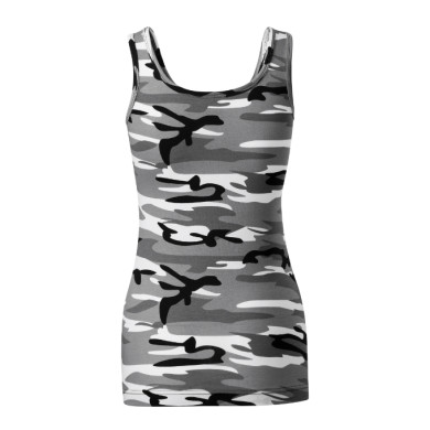 Top femme Camo Triumph C36 - camouflage gray