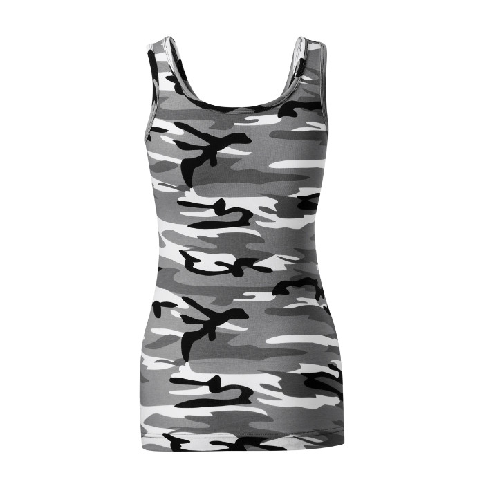 Top femme Camo Triumph C36 - camouflage gray