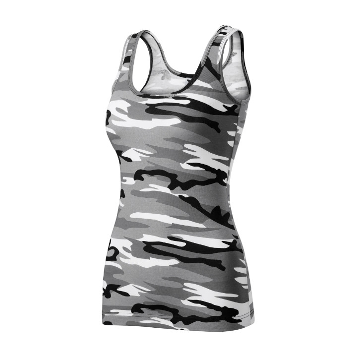 Top femme Camo Triumph C36 - camouflage gray