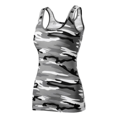 Top femme Camo Triumph C36 - camouflage gray