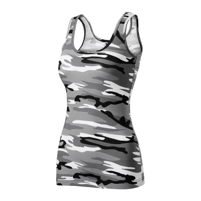 Top femme Camo Triumph C36 - camouflage gray