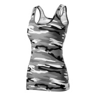 Top femme Camo Triumph C36 - camouflage gray