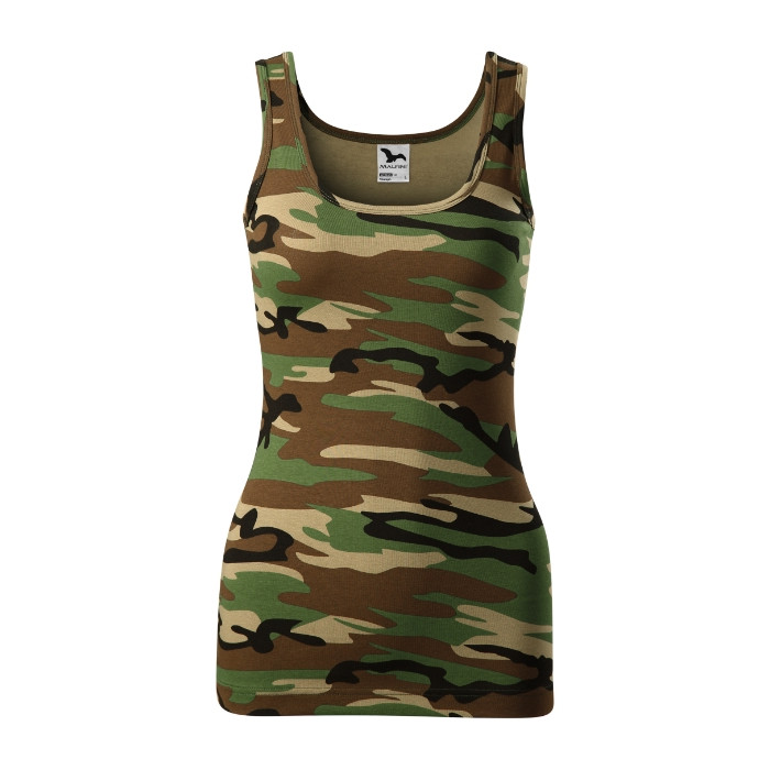 Top femme Camo Triumph C36 - camouflage brown