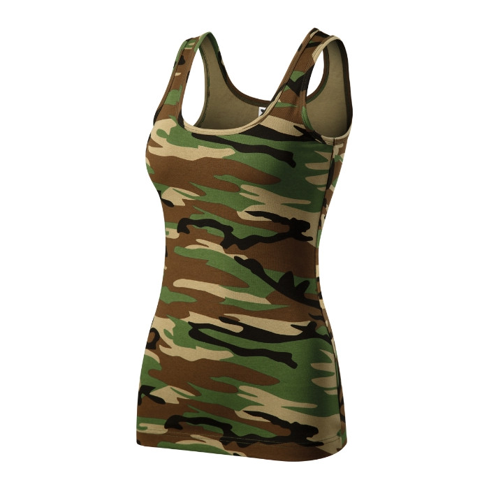 Top femme Camo Triumph C36 - camouflage brown