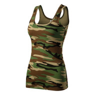 Top femme Camo Triumph C36 - camouflage brown