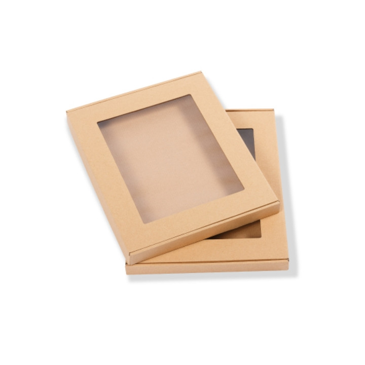 Boîte cadeau avec couvercle CT1 - transparent