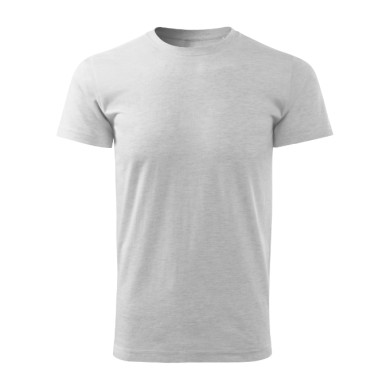 Tee-shirt homme Basic Free F29 - gris chiné clair