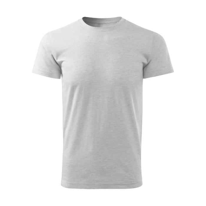 Tee-shirt homme Basic Free F29 - gris chiné clair