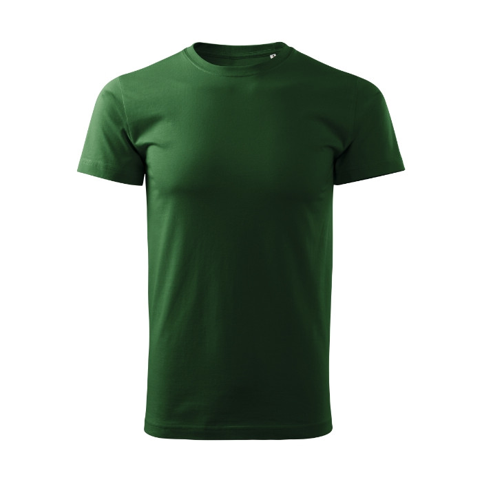 Tee-shirt homme Basic Free F29 - vert bouteille