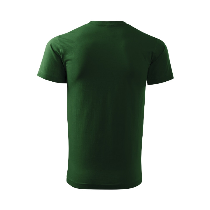 Tee-shirt homme Basic Free F29 - vert bouteille