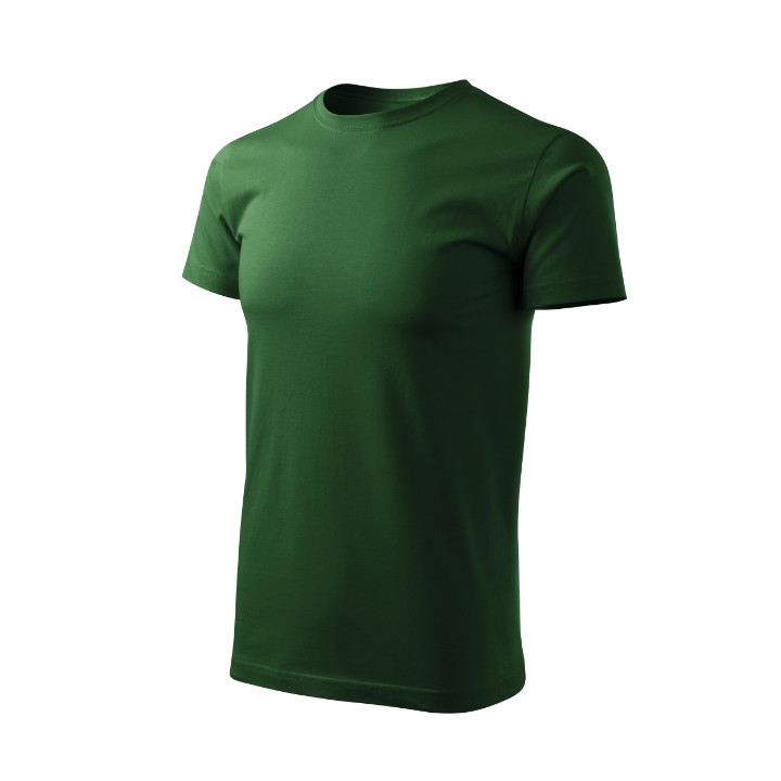 Tee-shirt homme Basic Free F29 - vert bouteille