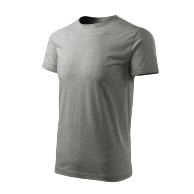Tee-shirt homme Basic Free F29 - gris chiné foncé