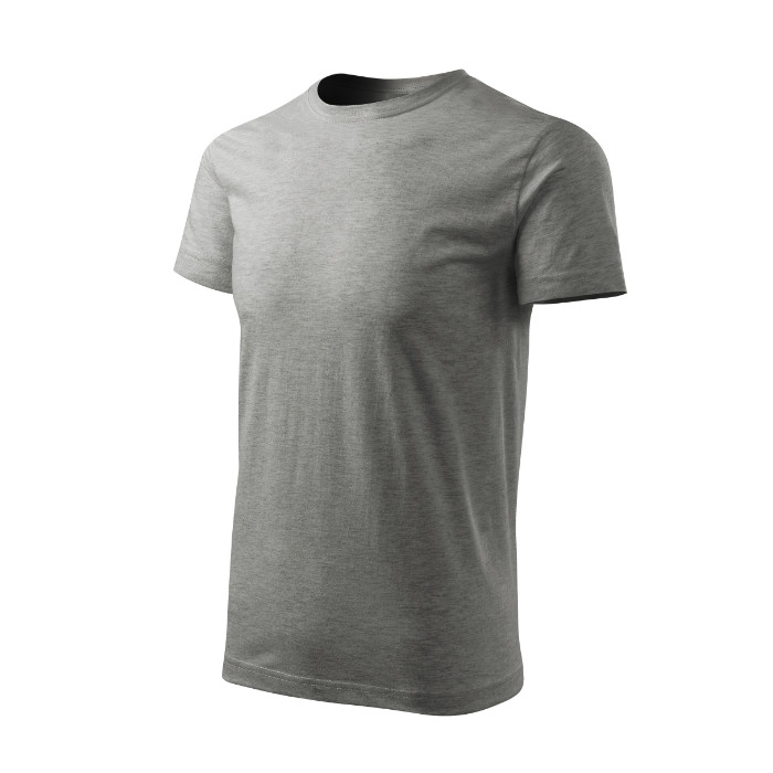 Tee-shirt homme Basic Free F29 - gris chiné foncé