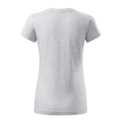 Tee-shirt femme Basic Free F34 - gris chiné clair