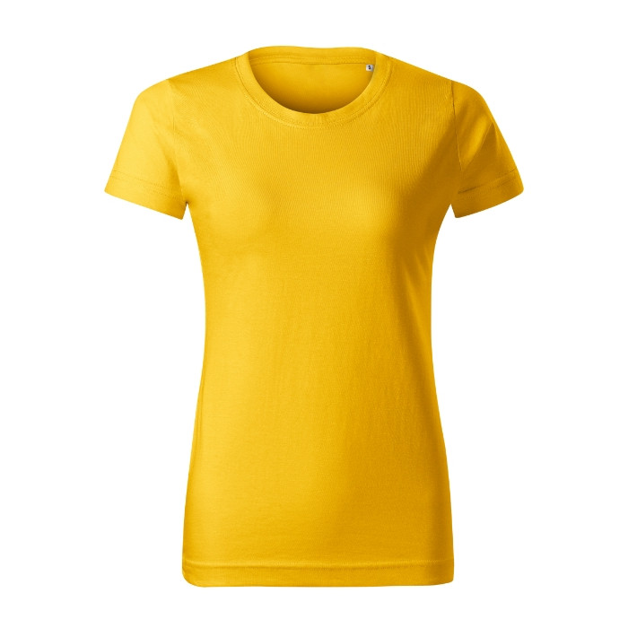 Tee-shirt femme Basic Free F34 - jaune
