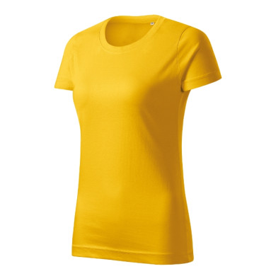 Tee-shirt femme Basic Free F34 - jaune