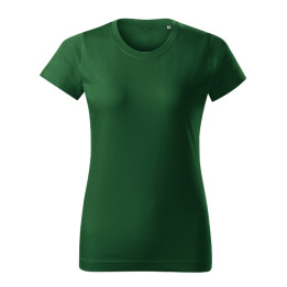 Tee-shirt femme Basic Free F34 - vert bouteille