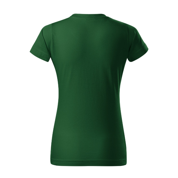 Tee-shirt femme Basic Free F34 - vert bouteille