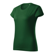 Tee-shirt femme Basic Free F34 - vert bouteille