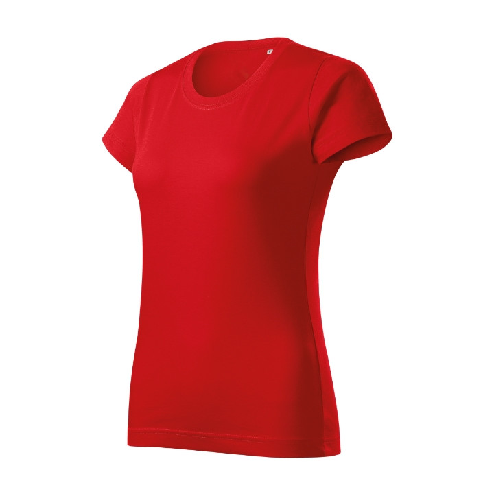 Tee-shirt femme Basic Free F34 - rouge