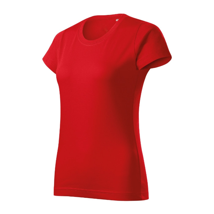 Tee-shirt femme Basic Free F34 - rouge