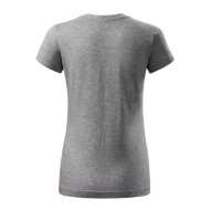 Tee-shirt femme Basic Free F34 - gris chiné foncé