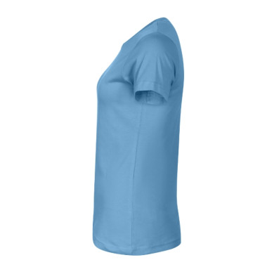 Tee-shirt femme Basic Free F34 - bleu azur