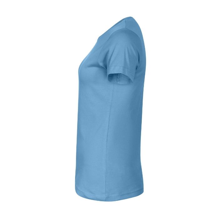 Tee-shirt femme Basic Free F34 - bleu azur