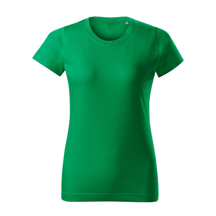 Tee-shirt femme Basic Free F34 - vert moyen