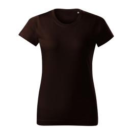 Tee-shirt femme Basic Free F34 - café