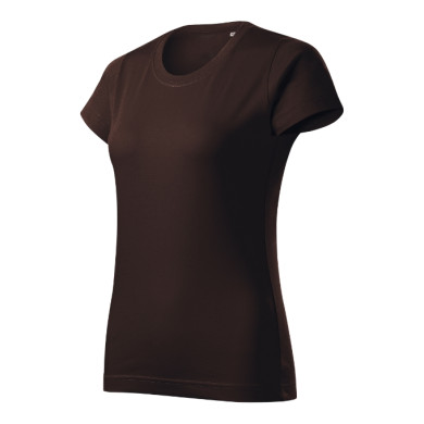 Tee-shirt femme Basic Free F34 - café
