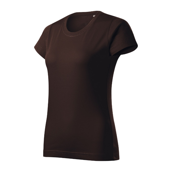 Tee-shirt femme Basic Free F34 - café