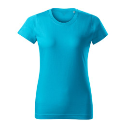 Tee-shirt femme Basic Free F34 - turquoise