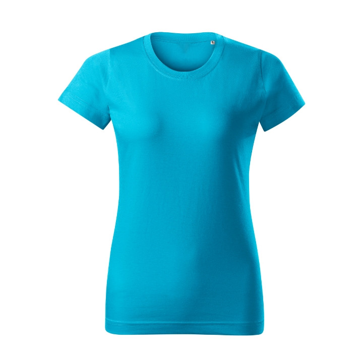 Tee-shirt femme Basic Free F34 - turquoise
