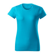 Tee-shirt femme Basic Free F34 - turquoise