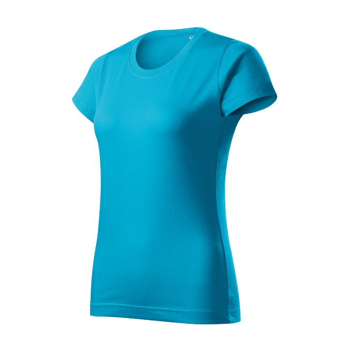 Tee-shirt femme Basic Free F34 - turquoise