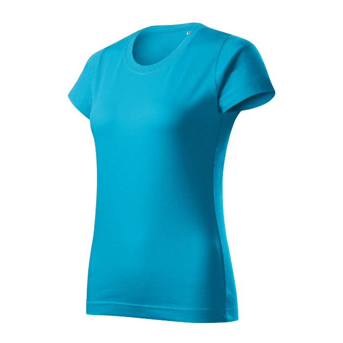 Tee-shirt femme Basic Free F34 - turquoise