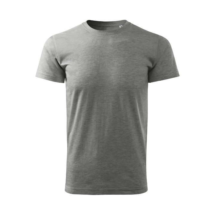 Tee-shirt unisex Heavy New Free F37 - gris chiné foncé