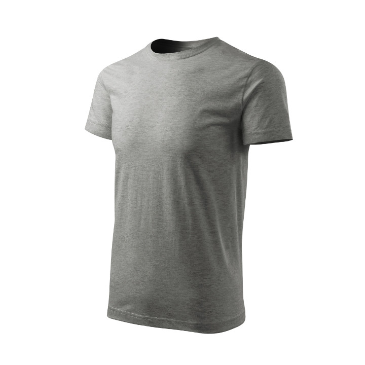 Tee-shirt unisex Heavy New Free F37 - gris chiné foncé